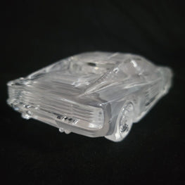 Hofbauer Crystal Glass Ferrari Testarossa Collectible Car Paperweight